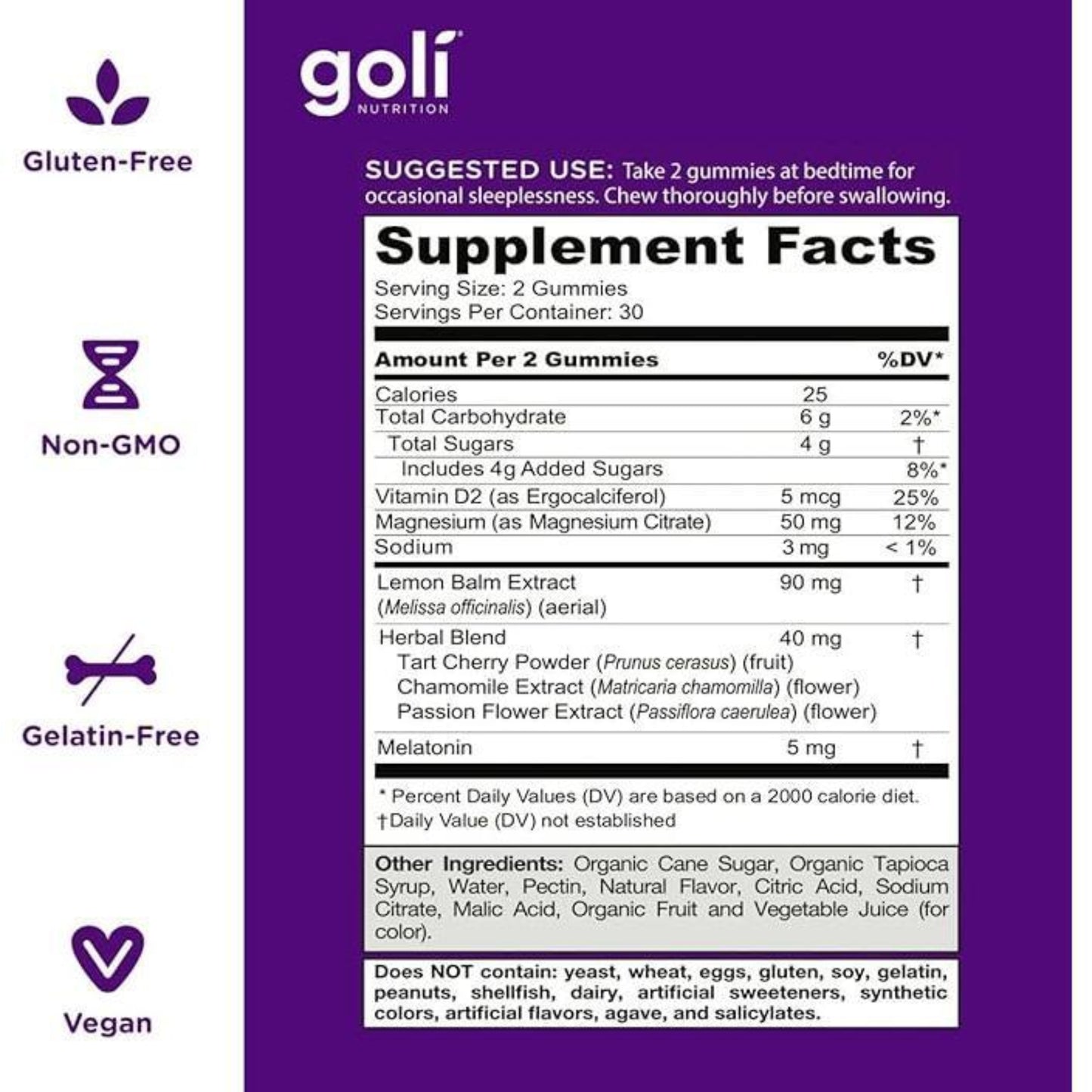 Goli® Dreamy Sleep Gummy