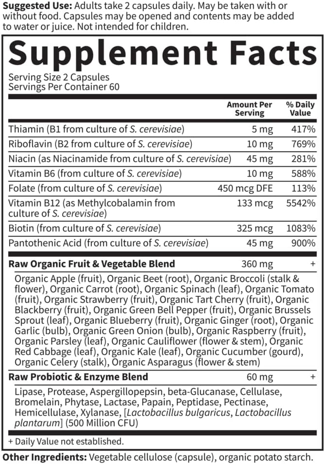 Garden of Life Once Daily Whole Food Multivitamin for Men