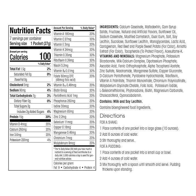 WonderSlim Meal Replacement Shake – Strawberry Cream