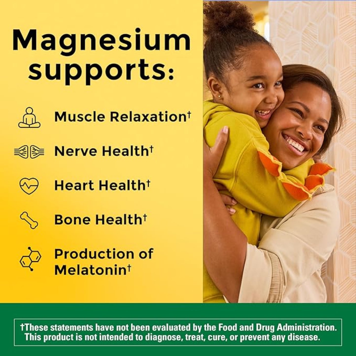 Nature Made High Absorption Magnesium Citrate Gummies – 200 mg