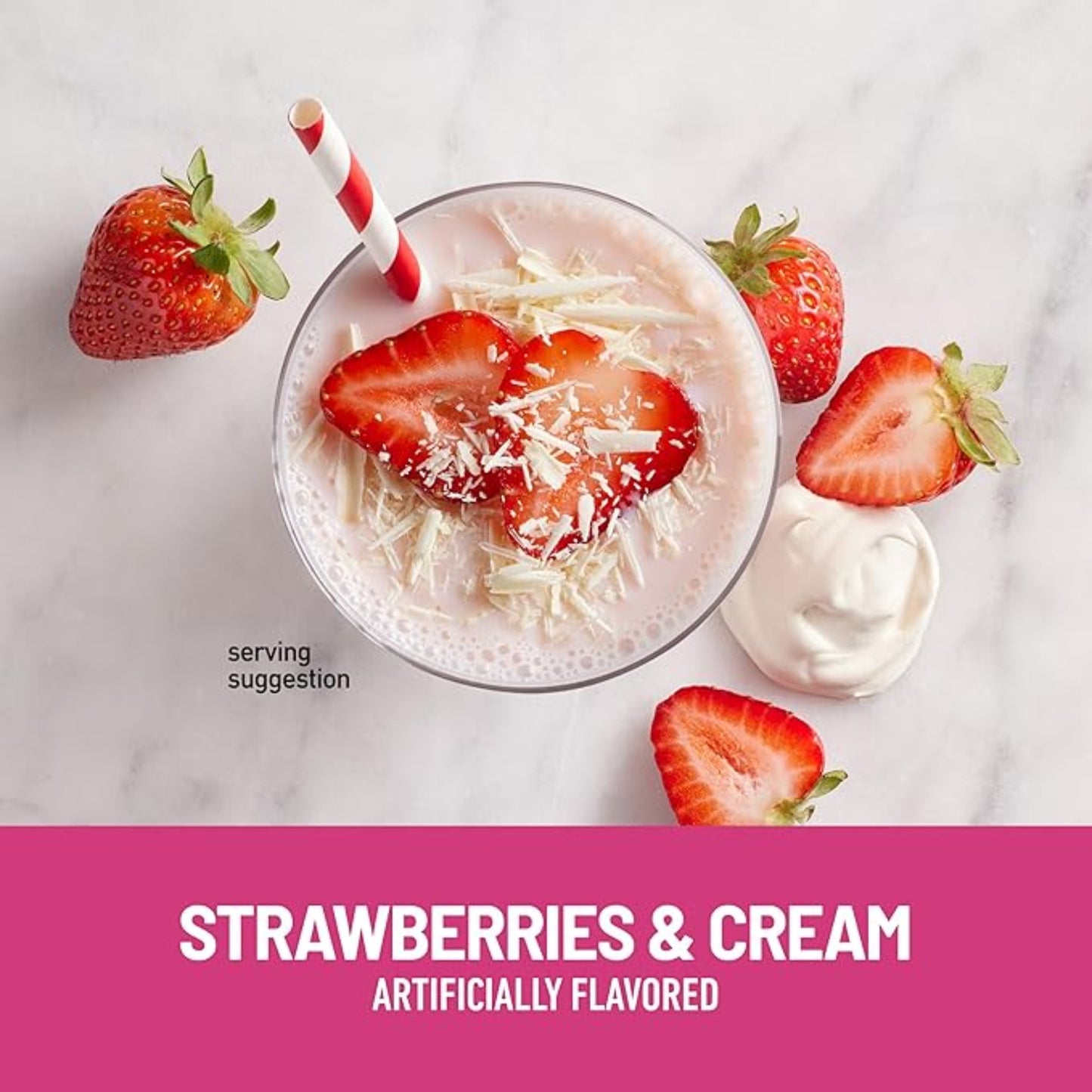 SlimFast Original Meal Replacement Powder – Strawberries & Cream
