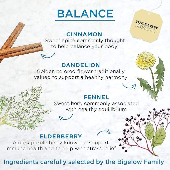 Bigelow Benefits Balance – Cinnamon & Blackberry