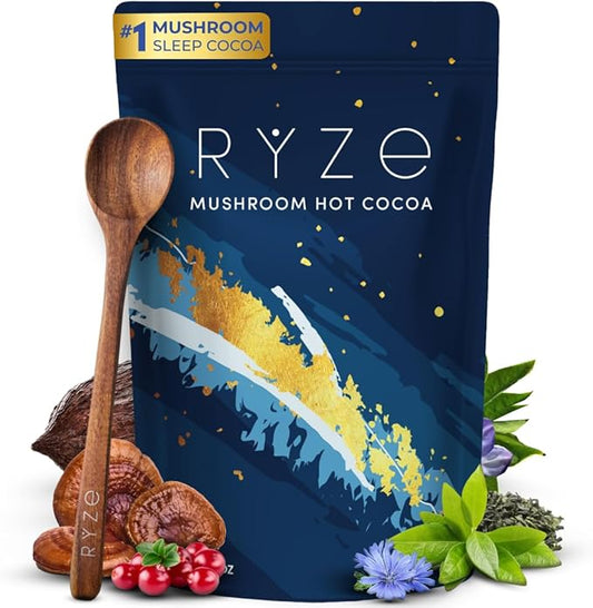 Ryze Mushroom Hot Cocoa – Deep Sleep Blend