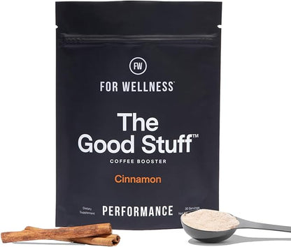 For Wellness – The Good Stuff Performance Coffee Supplement- Cinnamon