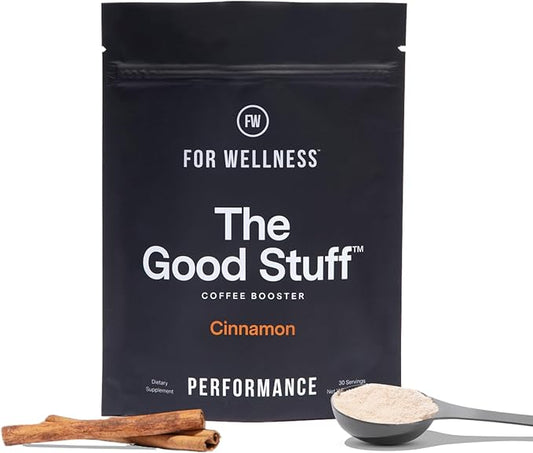 For Wellness – The Good Stuff Performance Coffee Supplement- Cinnamon