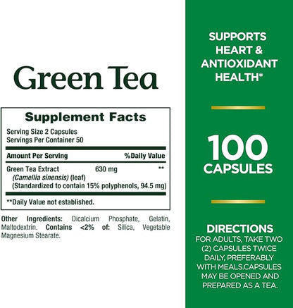 Nature’s Bounty Green Tea Extract