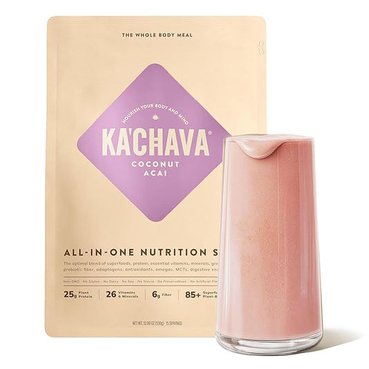 Ka’Chava Whole Body Meal Shake – Coconut Acai