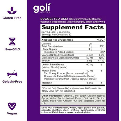 Goli® Dreamy Sleep Gummy