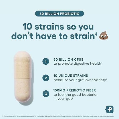Physician’s Choice Probiotics – 60 Billion CFU