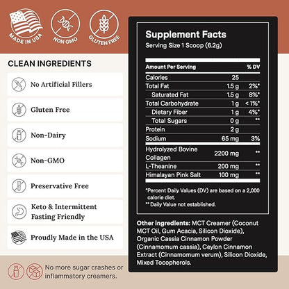For Wellness – The Good Stuff Performance Coffee Supplement- Cinnamon