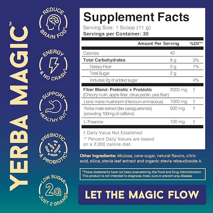 Yerba Magic 3-in-1 Yerba Mate Instant Tea – Peach Mango