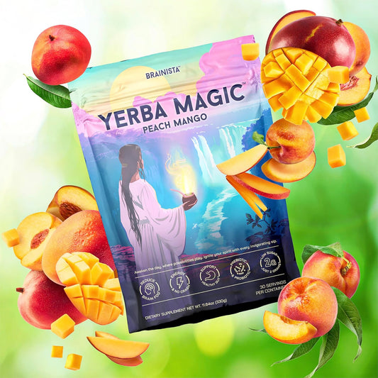 Yerba Magic 3-in-1 Yerba Mate Instant Tea – Peach Mango